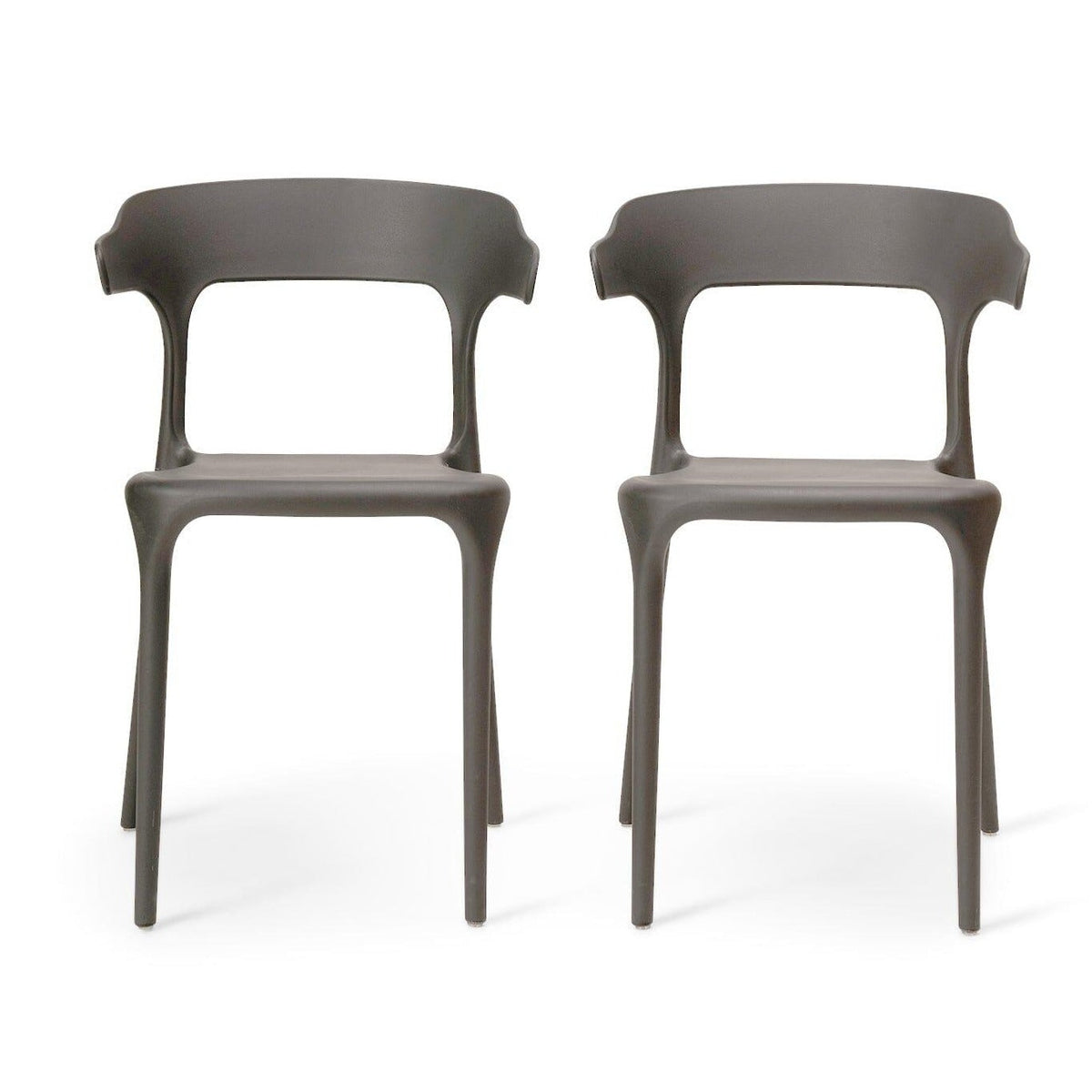 Finn dining chairs - set of 4 - grey - Laura James