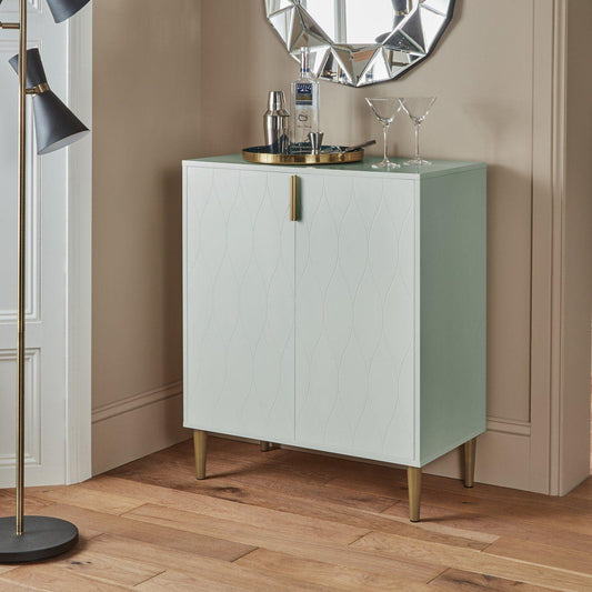 Gloria small sideboard - sage green - Laura James 