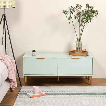 Gloria TV unit - pale sage green