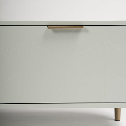Gloria TV unit - pale sage green