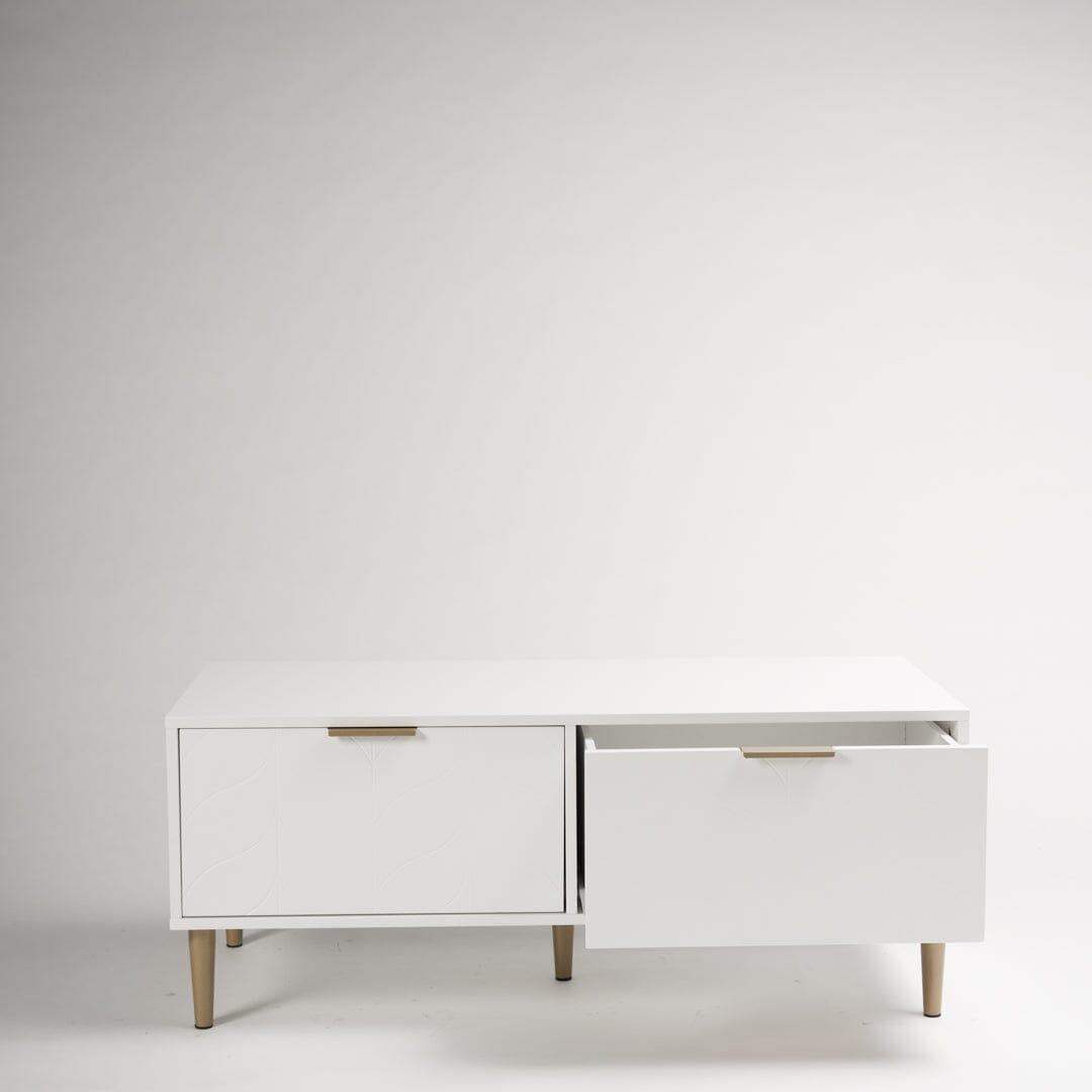 Gloria TV unit - white - Laura James