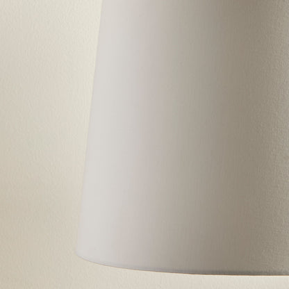 Coningsby 30cm Cotton Lamp Shade - Snow White - Laura James