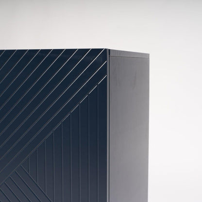 Jack sideboard - geometric - blue - Laura James