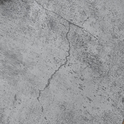 Jay console table - concrete effect and chrome - Laura James