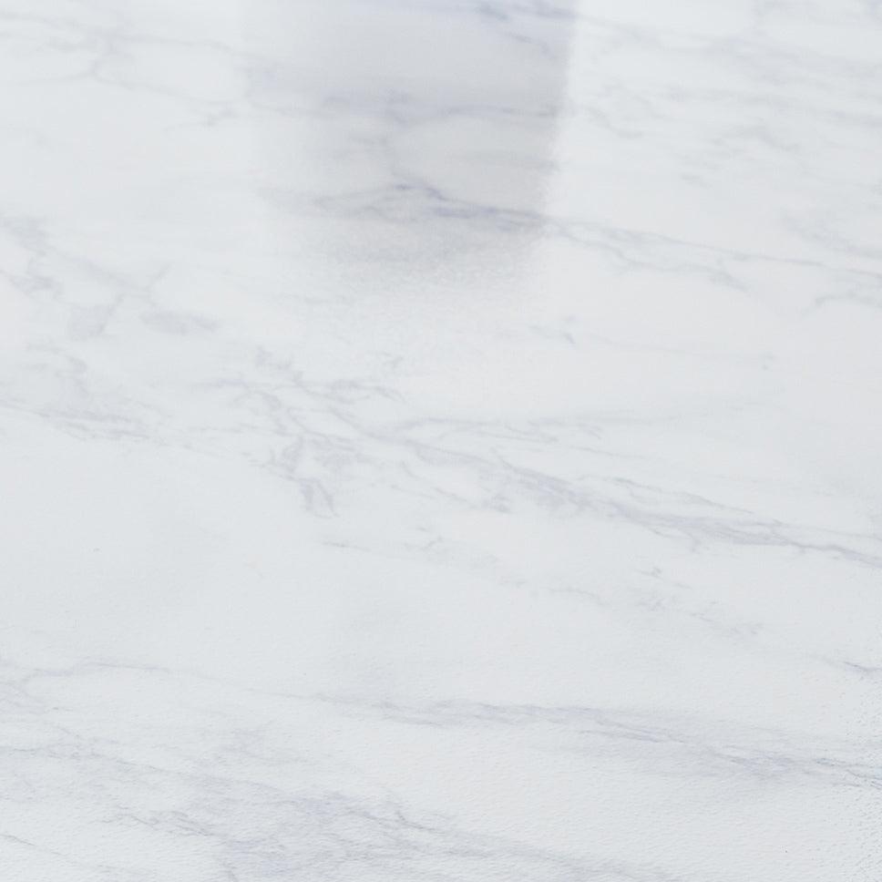 Jay side table - marble effect and black - Laura James