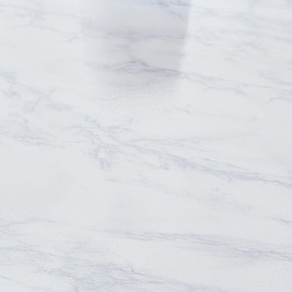 Jay side table - marble effect and gold - Laura James