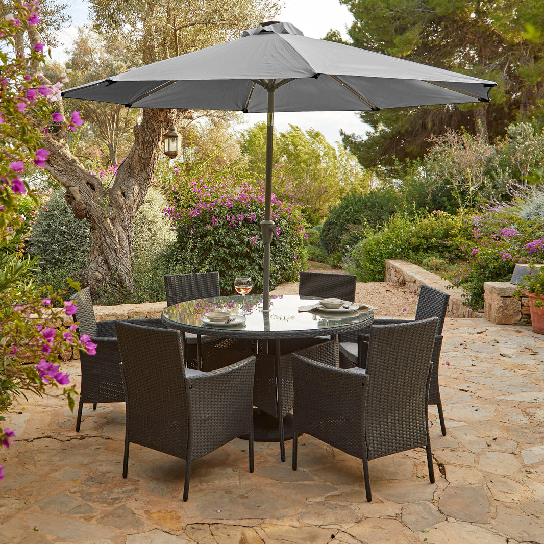 Kewmble Rattan Dining Sets – Laura James B2B