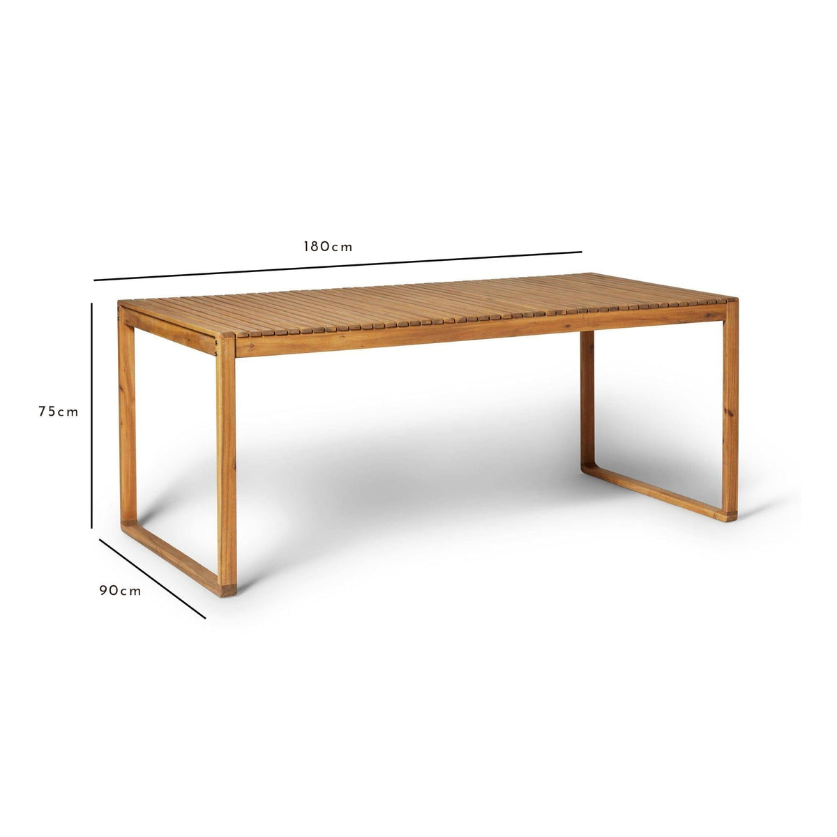 Lennox Solid Wood Garden Dining Table