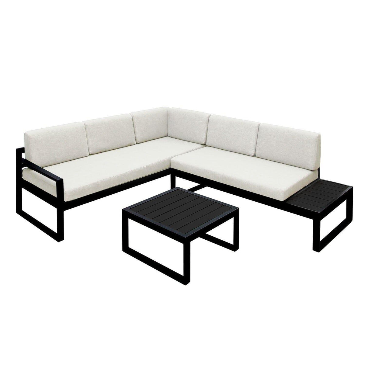 Maia Interchangeable Sofa Set - Black - Laura James