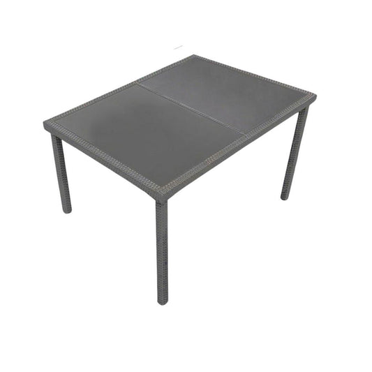 Marston 8 Seat Rectangular Outdoor Dining Table - Grey - Laura James