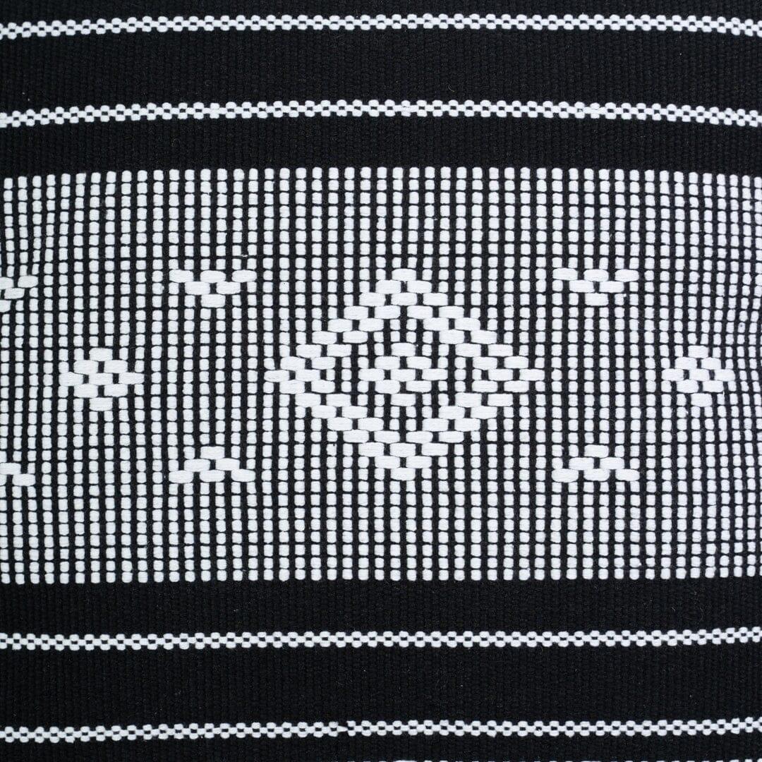 Black Aztec Cushion Cover 