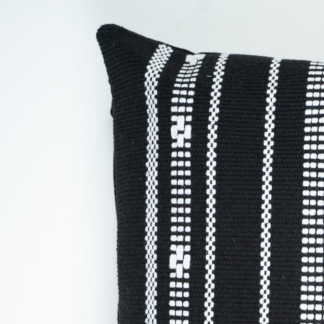 Black Aztec Cushion Cover 