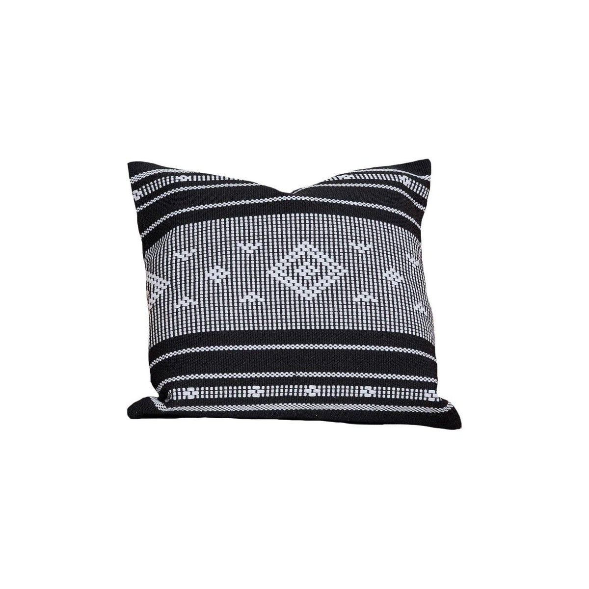 Black Aztec Cushion Cover 