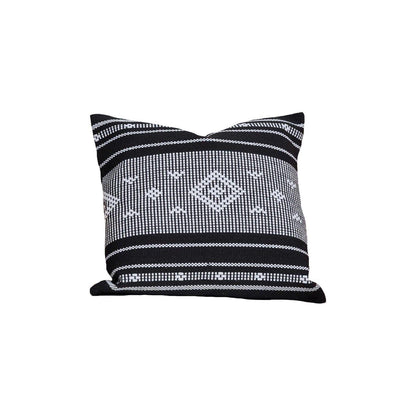 Black Aztec Cushion Cover 