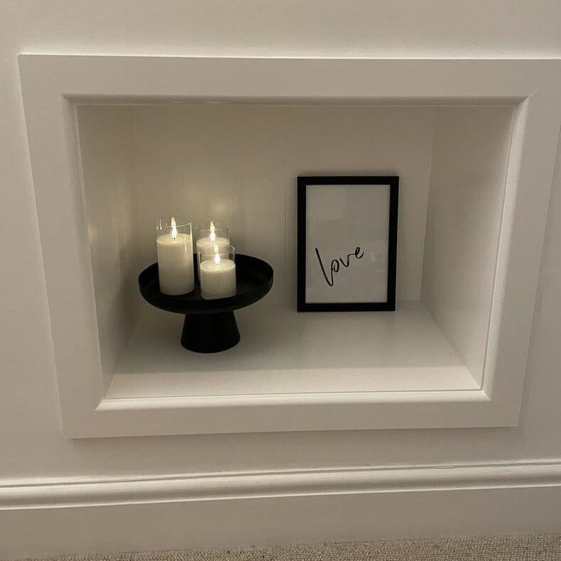 Boswell 28cm Tray - Black Metal - Laura James