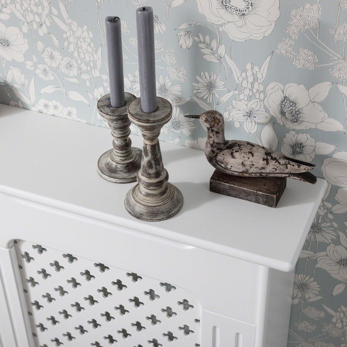 OUTLET - Edith radiator cover - white - large - Larua James