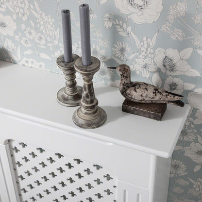 OUTLET - Edith radiator cover - white - large - Larua James