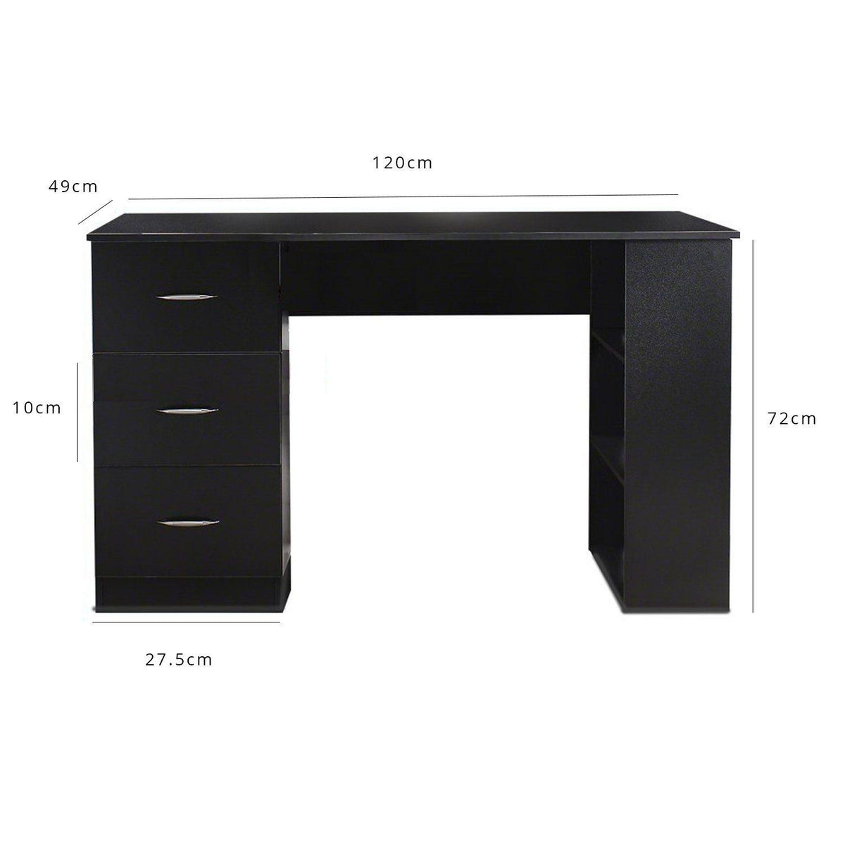Outlet - Essie Desk Black - Laura James