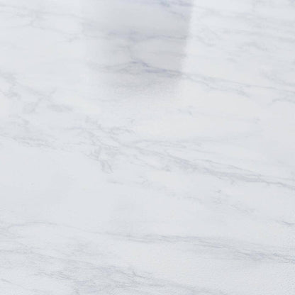 Jay desk - marble effect and black - Laura James