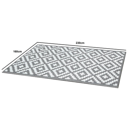 Outlet - Outdoor Rug - 160Cm X 230Cm - Geometric Print - Laura James