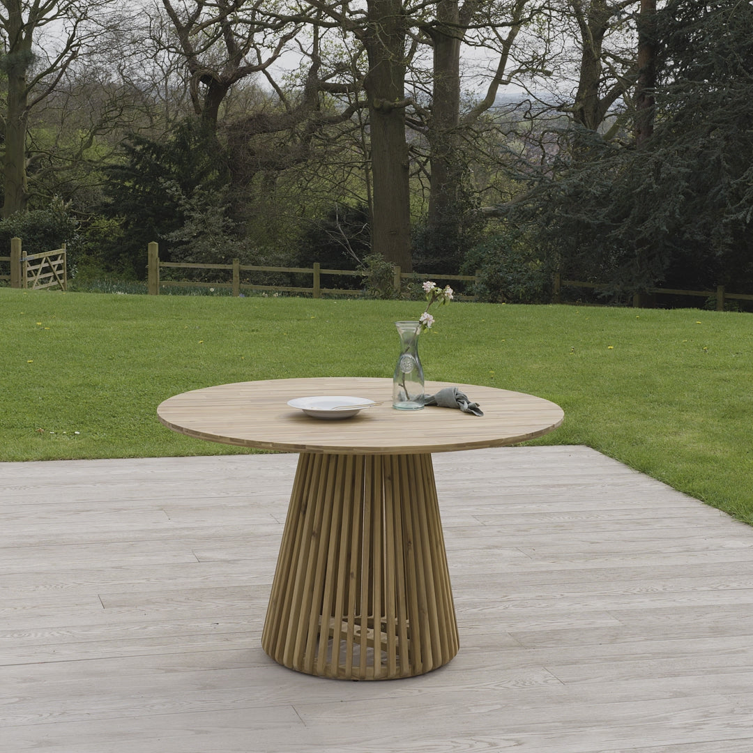 WillowOutdoorRoundDiningTable