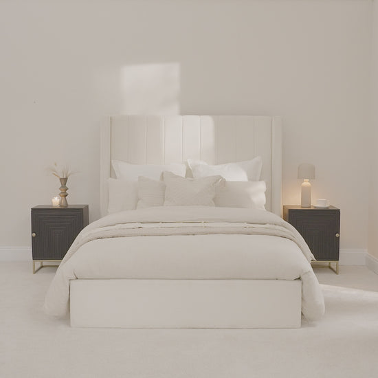 Alice Ottoman Bed - Boucle