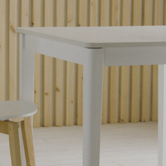 Paul extendable table - small – white - Laura James