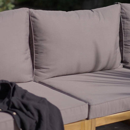 Rowan 4 Seater Wooden Corner sofa set - Laura James