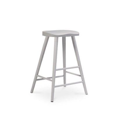 Silvester Bar Stool - Grey - Laura James 