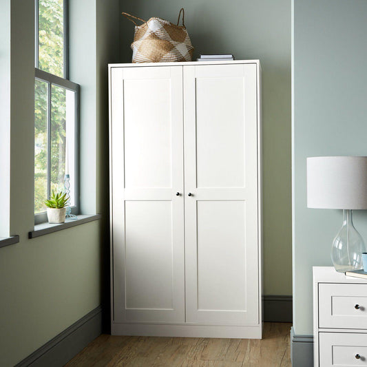 Stevie Shaker Style Wardrobe white - Laura James