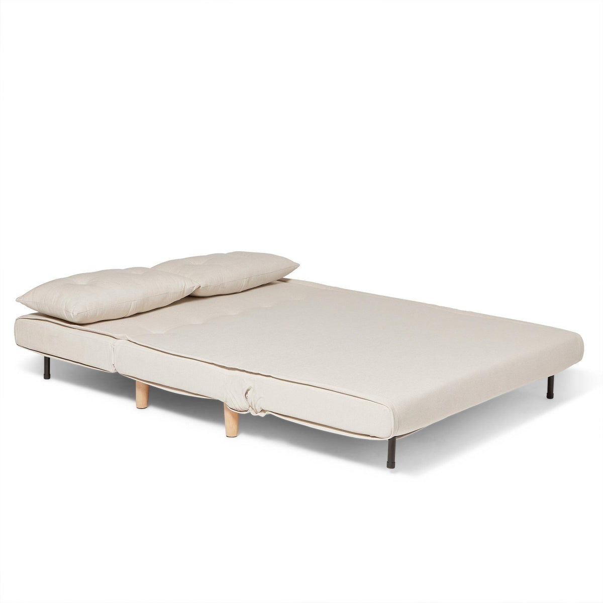 Una Oatmeal Double Sofa Bed - Laura James