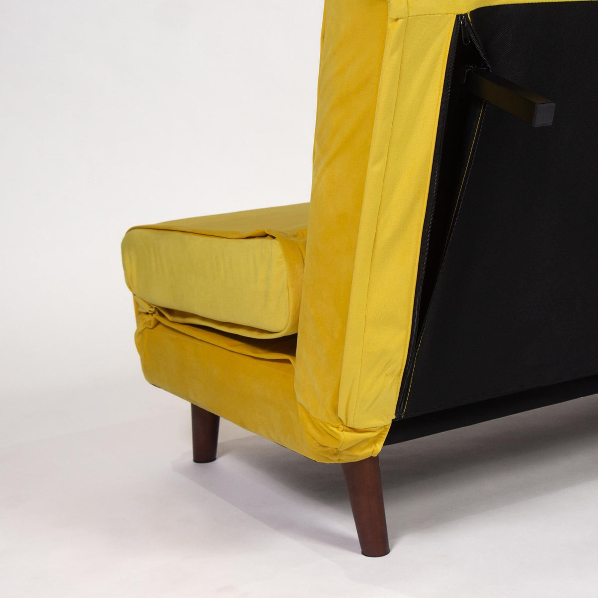Una double sofa bed - yellow - Laura James