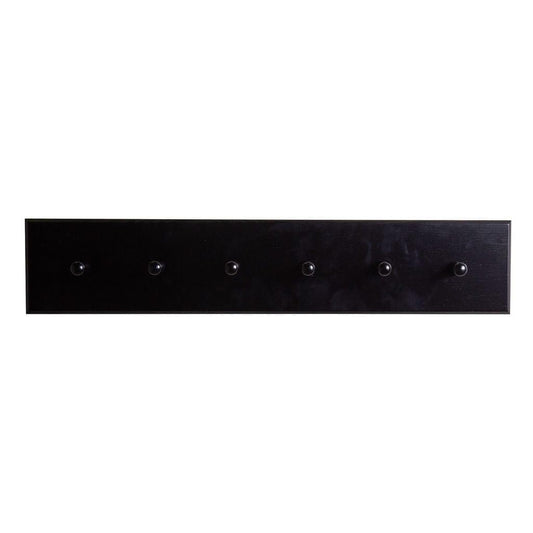Willow Wooden Coat Rack - Black - Laura James