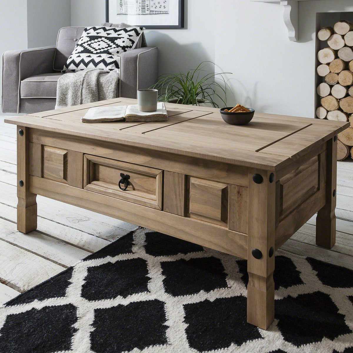 Wooden Coffee Table - Laura James